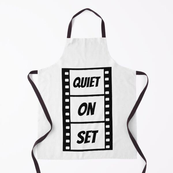 Item preview, Quiet on Set (black font) designed and sold by WhiskeySparkle.