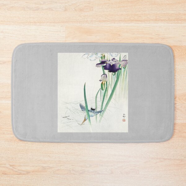 Item preview, Kingfisher and irises (1900 - 1930)    designed and sold by ManateesOZ.