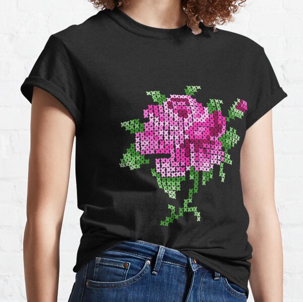 Cross Stitch T-Shirts for Sale | Redbubble