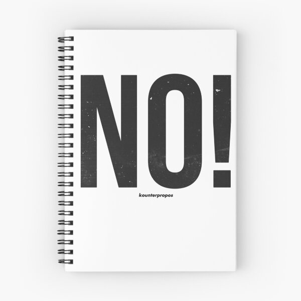 Item preview, NO! designed and sold by Kounter Propos.