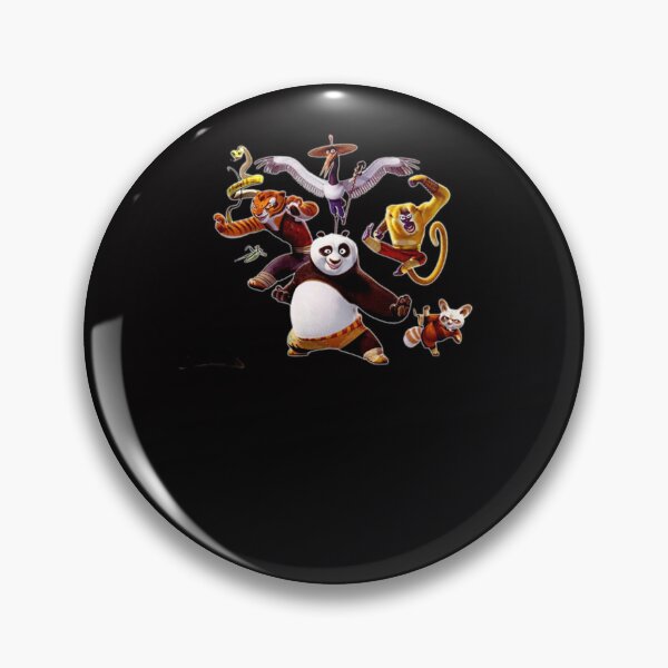 Item preview, Kung Fu  Panda Team Fighter Sticker designed and sold by MelanieSchwankl.