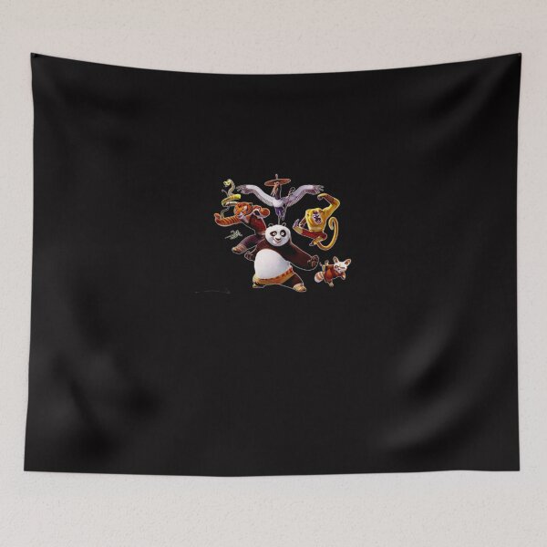 Item preview, Kung Fu  Panda Team Fighter Sticker designed and sold by MelanieSchwankl.