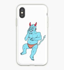Blue Blue Monster iPhone Case