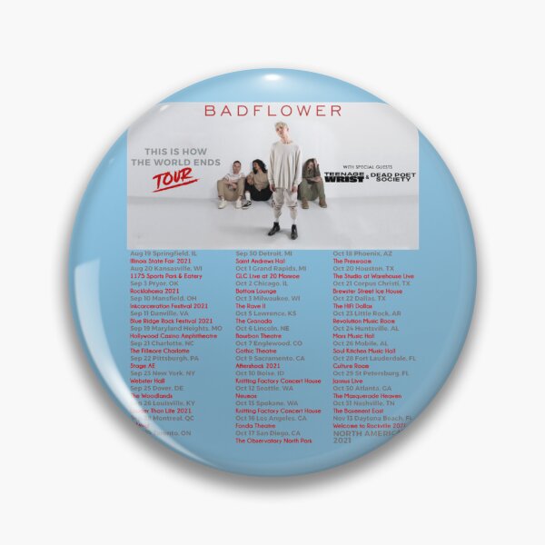 Item preview, we deserve this is how the world ends because badflower pandemic   designed and sold by ManateesOZ.