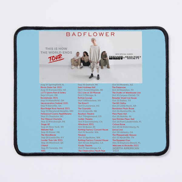Item preview, we deserve this is how the world ends because badflower pandemic   designed and sold by ManateesOZ.