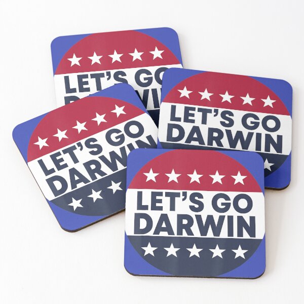 Item preview, Let’s Go Darwin Fun Sarcastic Lets Go Darwin Women Men  designed and sold by Natasha Webb.