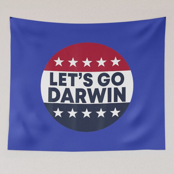Item preview, Let’s Go Darwin Fun Sarcastic Lets Go Darwin Women Men  designed and sold by Natasha Webb.