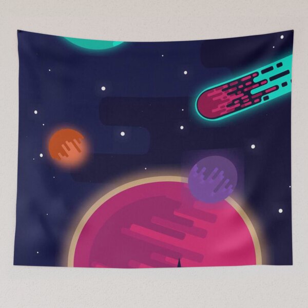 Item preview, Space travel- illustration designed and sold by Aadiimanavv.