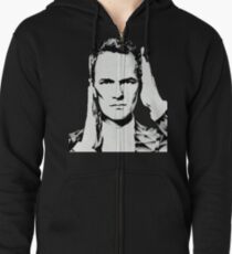Sudadera con capucha y cremallera NPH