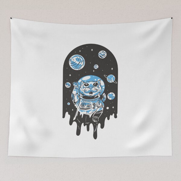 Item preview, cat astronaut designed and sold by DerSenat.