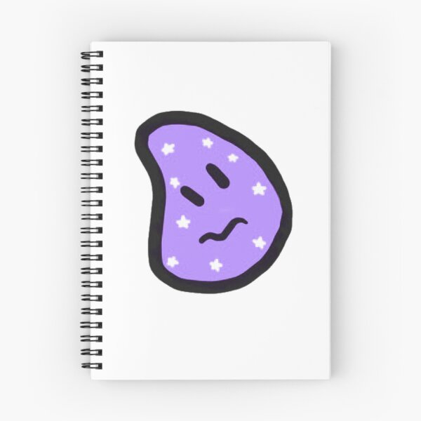 Item preview, Lavender nervous blob with stars designed and sold by pastelsloth.