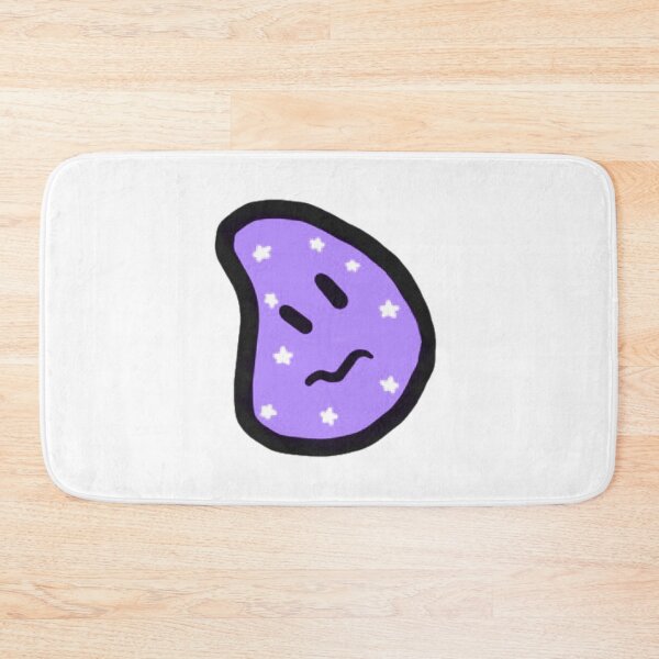 Item preview, Lavender nervous blob with stars designed and sold by pastelsloth.