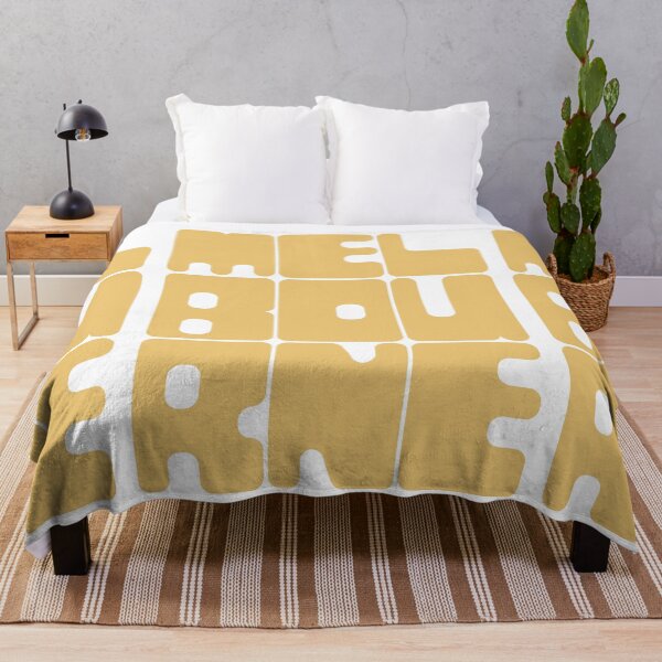 Item preview, Melbourne - Cornsilk Yellow designed and sold by boxedspaper.