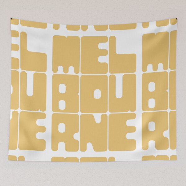 Item preview, Melbourne - Cornsilk Yellow designed and sold by boxedspaper.