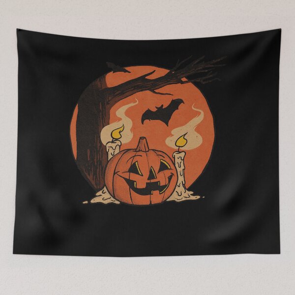 Item preview, Vintages Men Pumpkins Scenes Halloween designed and sold by EleanorWilson.