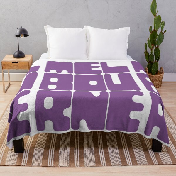Item preview, Melbourne - Dewberry Purple designed and sold by boxedspaper.