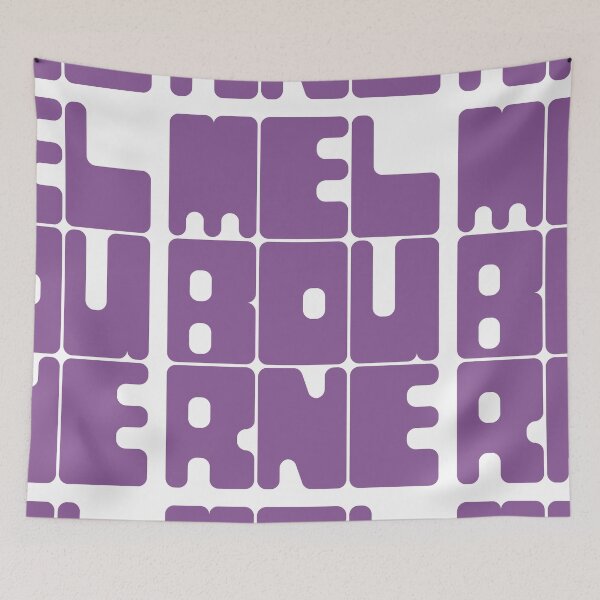 Item preview, Melbourne - Dewberry Purple designed and sold by boxedspaper.