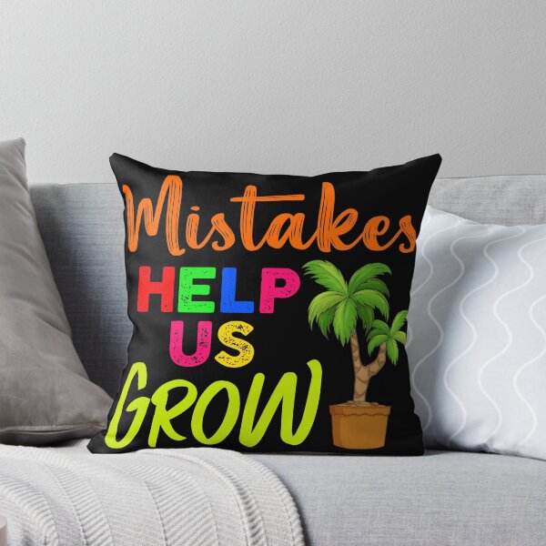 Item preview, Mistakes Help Us Grow Positive Growth Mindset Shirt Back to School Teacher Students designed and sold by CREATIVE-TEE.