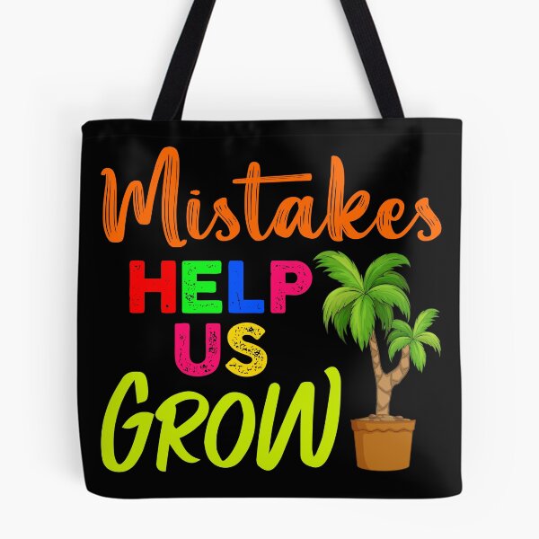 Item preview, Mistakes Help Us Grow Positive Growth Mindset Shirt Back to School Teacher Students designed and sold by CREATIVE-TEE.