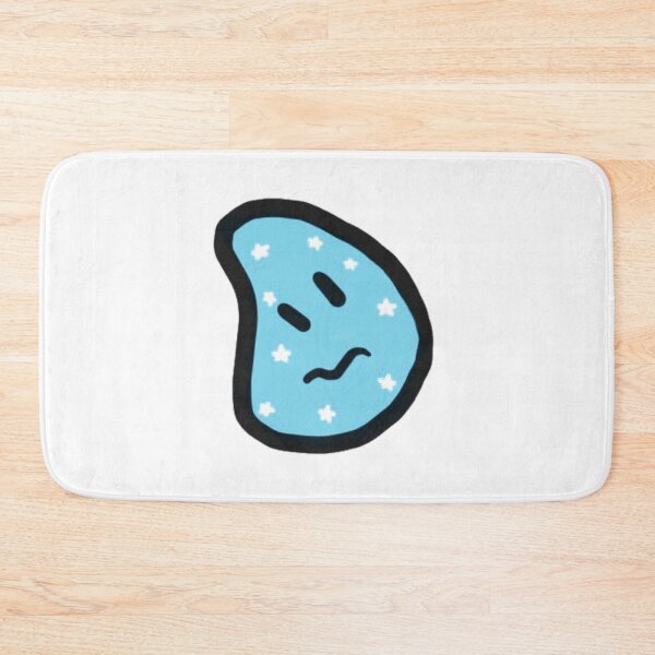 Item preview, Light blue nervous blob with stars designed and sold by pastelsloth.