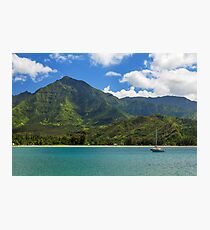 Ready To Sail In Hanalei Bay Photographic Print