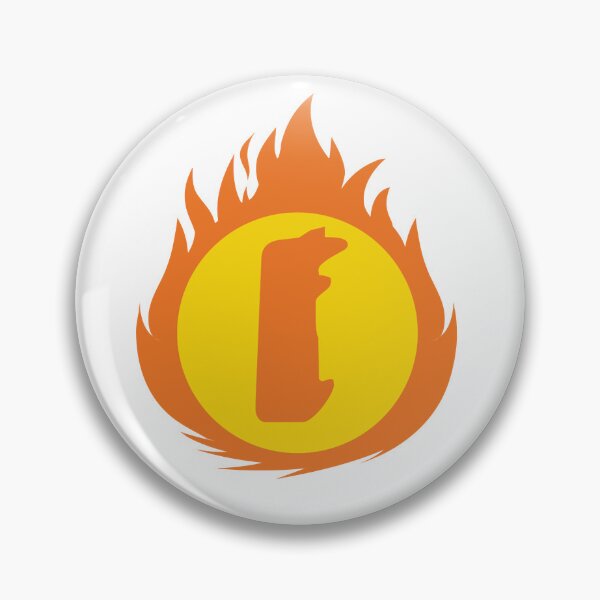 Item preview, Superhero Letter I Fire Insignia designed and sold by ClareJean45.
