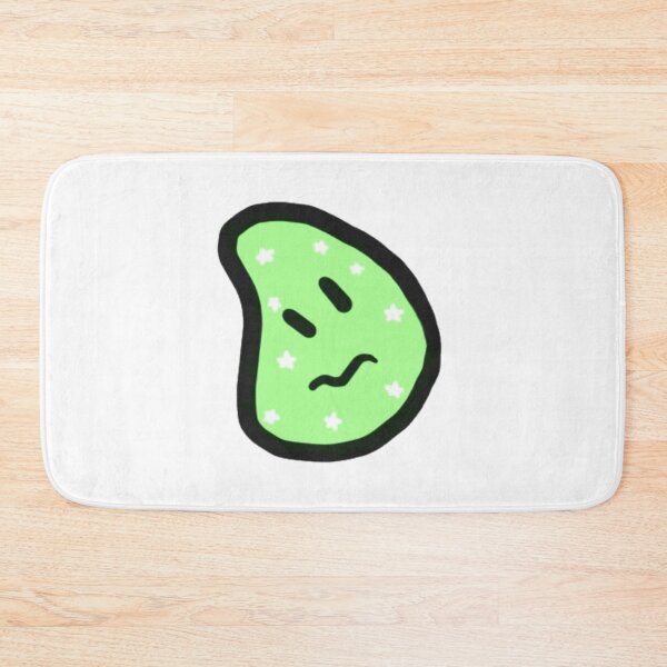Item preview, Green nervous blob with stars designed and sold by pastelsloth.