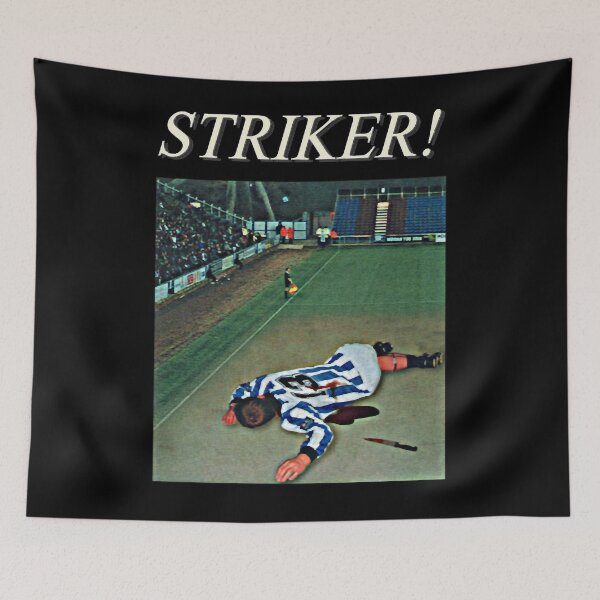 Item preview, Steve Bruce Striker! Steve Bruce - 90s Retro Football Fan Design Classic designed and sold by chandramns.