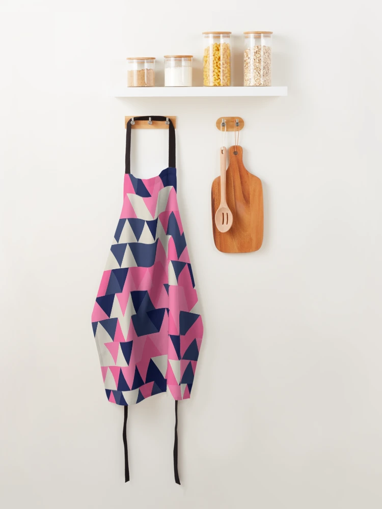 Thumbnail 4 of 6, Apron, Triangles 5 designed and sold by genpythonart.