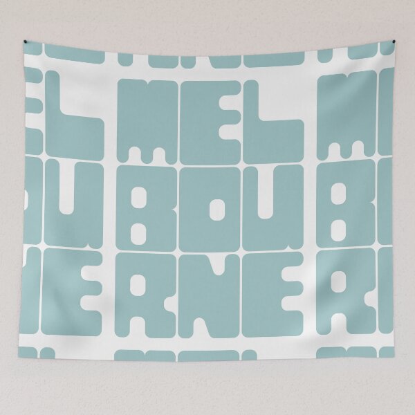 Item preview, Melbourne - Eggshell Blue designed and sold by boxedspaper.