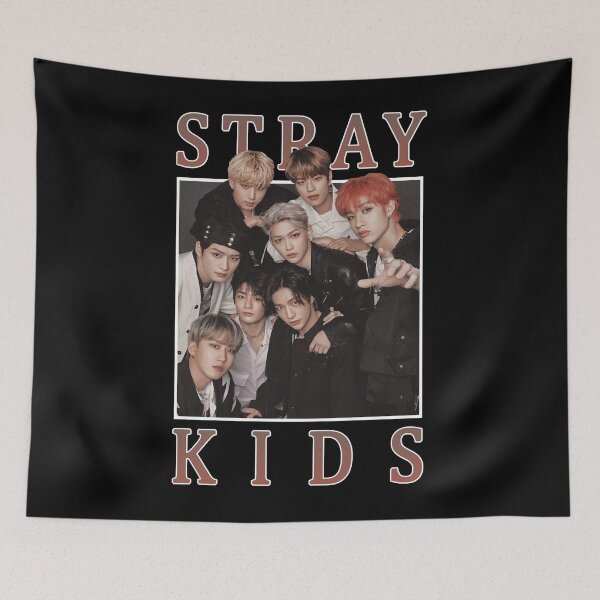 Item preview, STRAY KIDS Vintage Retro Band Style 90s Classic designed and sold by chandramns.