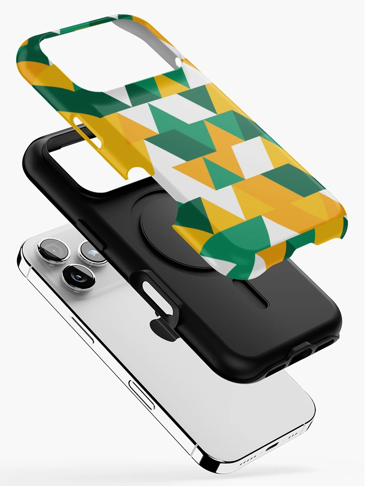 Thumbnail 2 of 4, iPhone Case, Triangles 6 designed and sold by genpythonart.