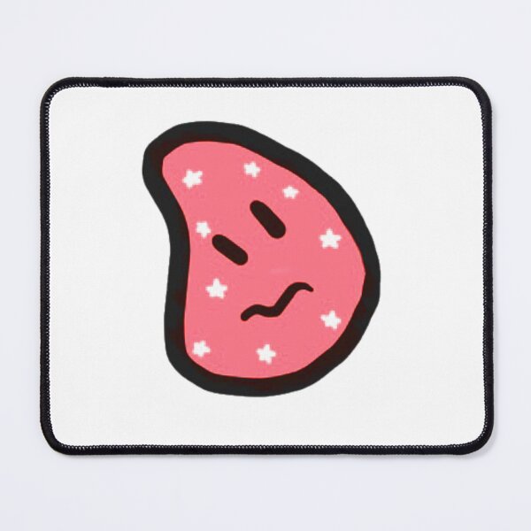 Item preview, Red nervous blob with stars designed and sold by pastelsloth.