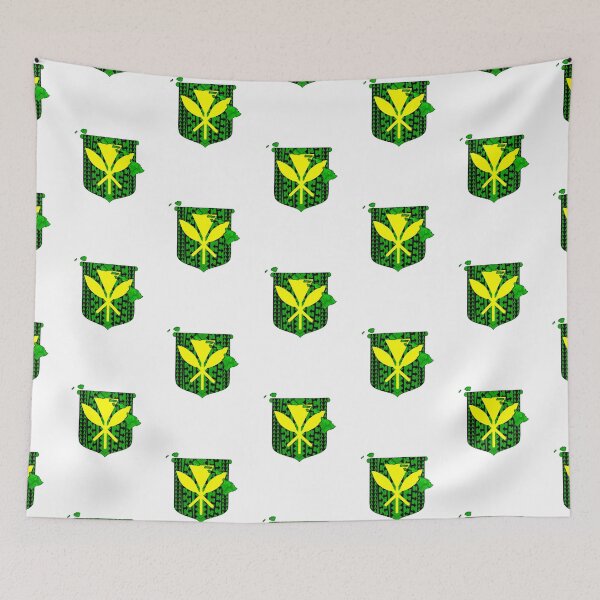 Item preview, Hawaiian Tribal Coat Of Arms designed and sold by BailoutIsland.