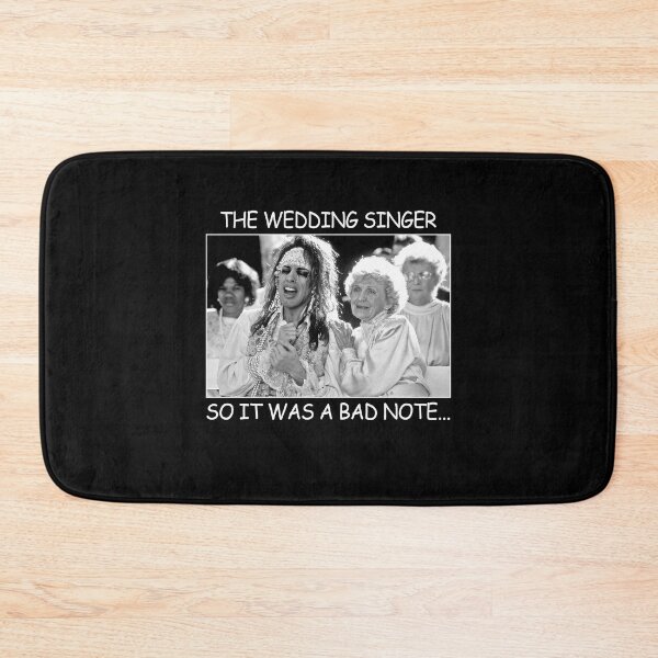 Item preview, The wedding singer so it was a bad note picture vintage designed and sold by agaaPereira473.