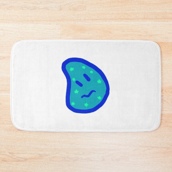 Item preview, Blue nervous blob with stars designed and sold by pastelsloth.