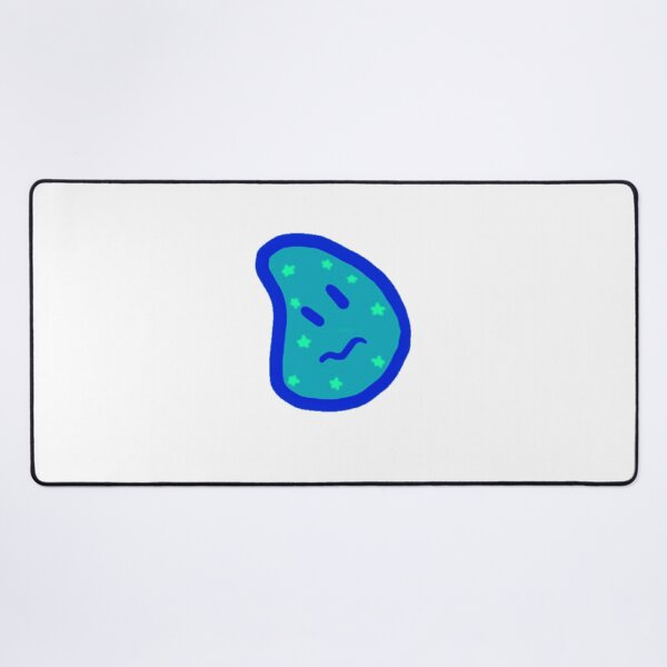 Item preview, Blue nervous blob with stars designed and sold by pastelsloth.