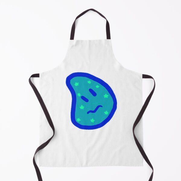 Item preview, Blue nervous blob with stars designed and sold by pastelsloth.