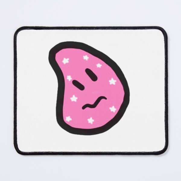 Item preview, Pink nervous blob with stars designed and sold by pastelsloth.