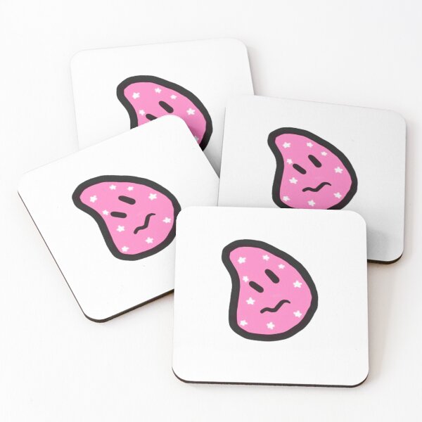 Item preview, Pink nervous blob with stars designed and sold by pastelsloth.