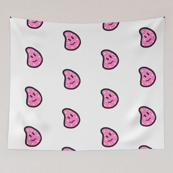 Item preview, Pink nervous blob with stars designed and sold by pastelsloth.