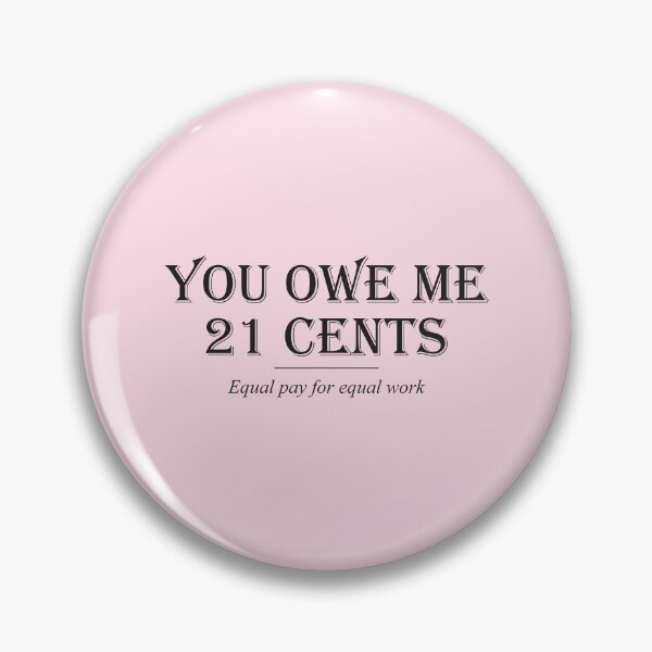 Item preview, Equal pay for equal work - Girl Power designed and sold by crazycollective.