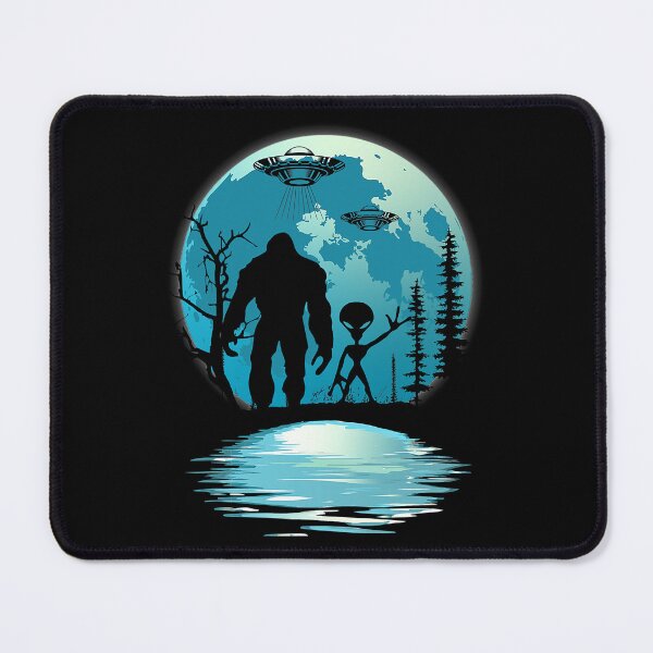 Item preview, Bigfoot UFO Moon Alien Extra Terrestrial designed and sold by danieljames11.