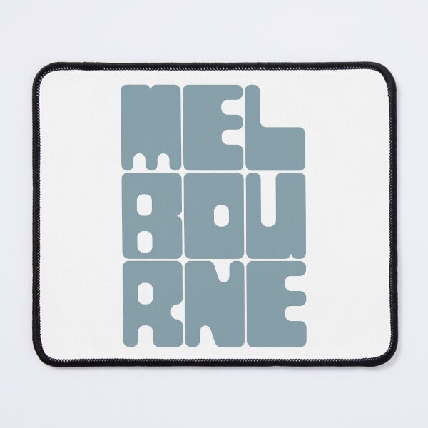 Item preview, Melbourne - Tourmaline blue designed and sold by boxedspaper.
