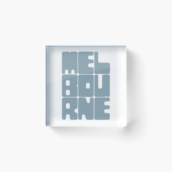 Item preview, Melbourne - Tourmaline blue designed and sold by boxedspaper.