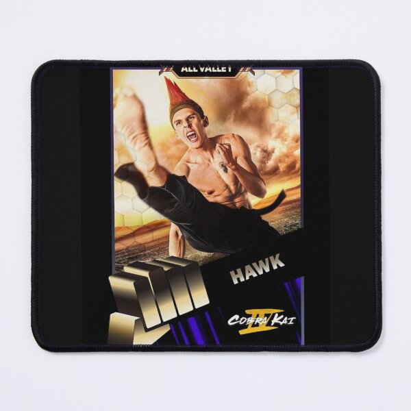 Item preview, Carte Hawk cobra kai saison 4 Sticker designed and sold by KelvinWard.