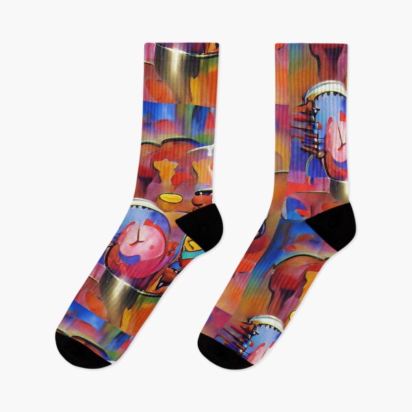 Item preview, African Percussion ~ Colorful Positive Vibes designed and sold by cottonklub.