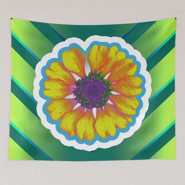 Item preview, Sleep.Wave.Emitter (Yeller) [custom chevron bg - shrunk] designed and sold by Jackson413.