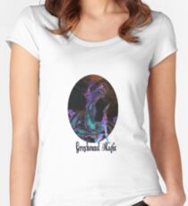 Greyhound Magic Women's Fitted Scoop T-Shirt