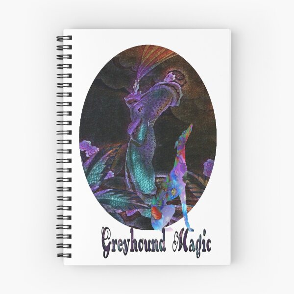 Item preview, Greyhound Magic designed and sold by Lisa Marie Mercer.